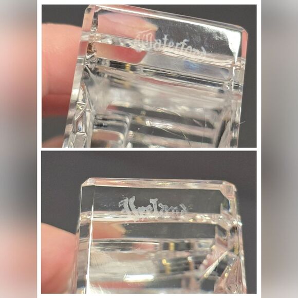 Waterford Crystal Bijou Carriage Mantle Desktop Clock Made in Ireland - Picture 5 of 8